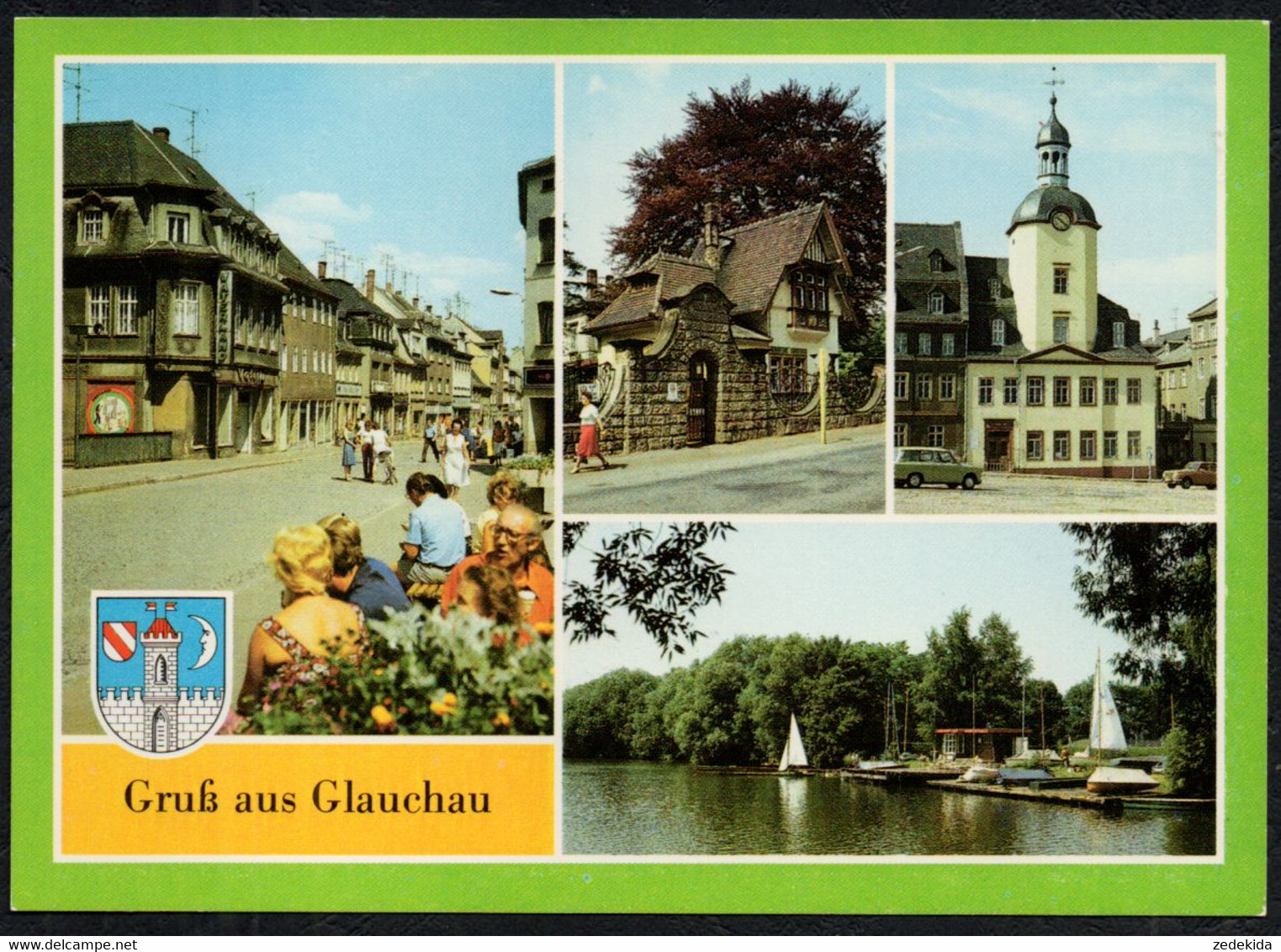 F5706 - TOP Glauchau - Verlag Bild Und Heimat Reichenbach - Glauchau