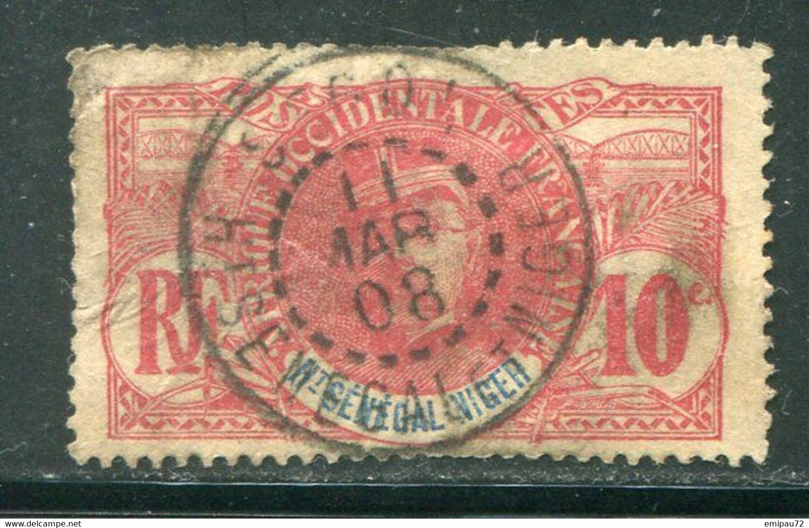 HAUT SENEGAL ET NIGER- Y&T N°5- Oblitéré (très Belle Oblitération!!!) - Used Stamps