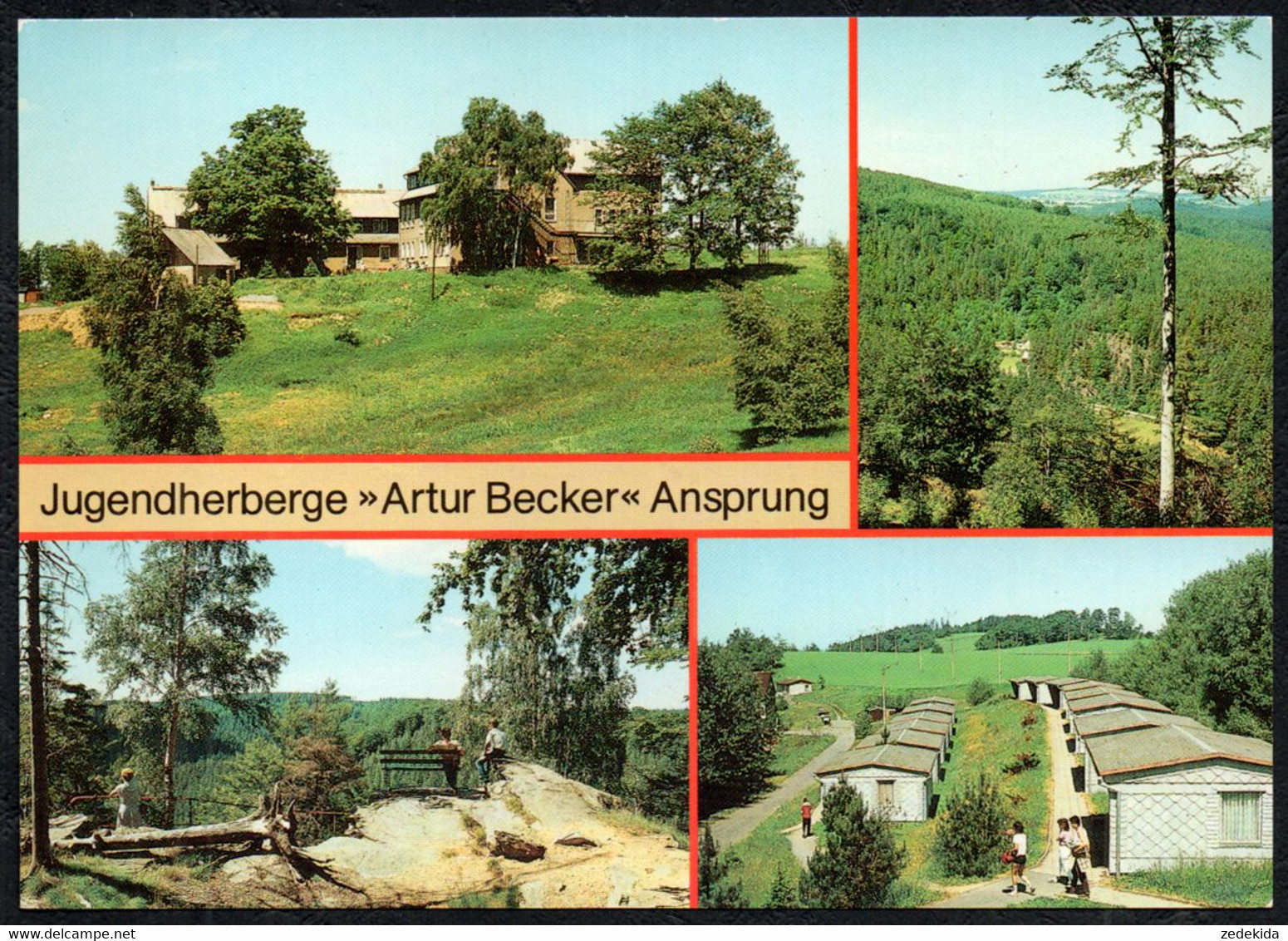 F5710 - TOP Ansprung Jugendherberge - Verlag Bild Und Heimat Reichenbach - Marienberg