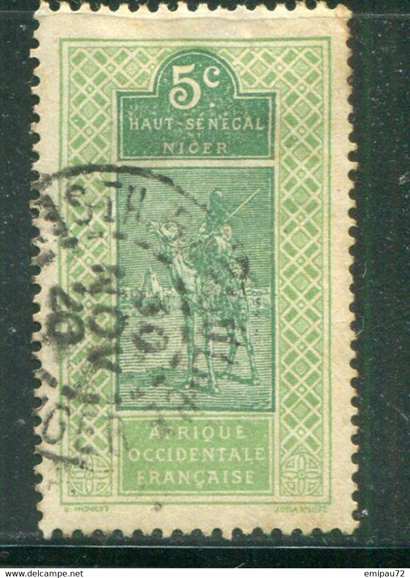 HAUT SENEGAL ET NIGER- Y&T N°21- Oblitéré - Used Stamps