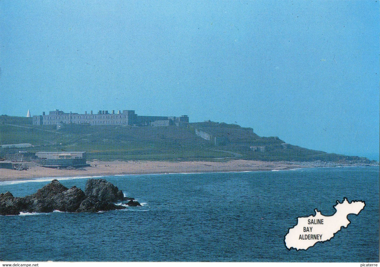 ALDERNEY -Saline Bay And Fort Tourgis -A6 -ile Aurigny - Alderney