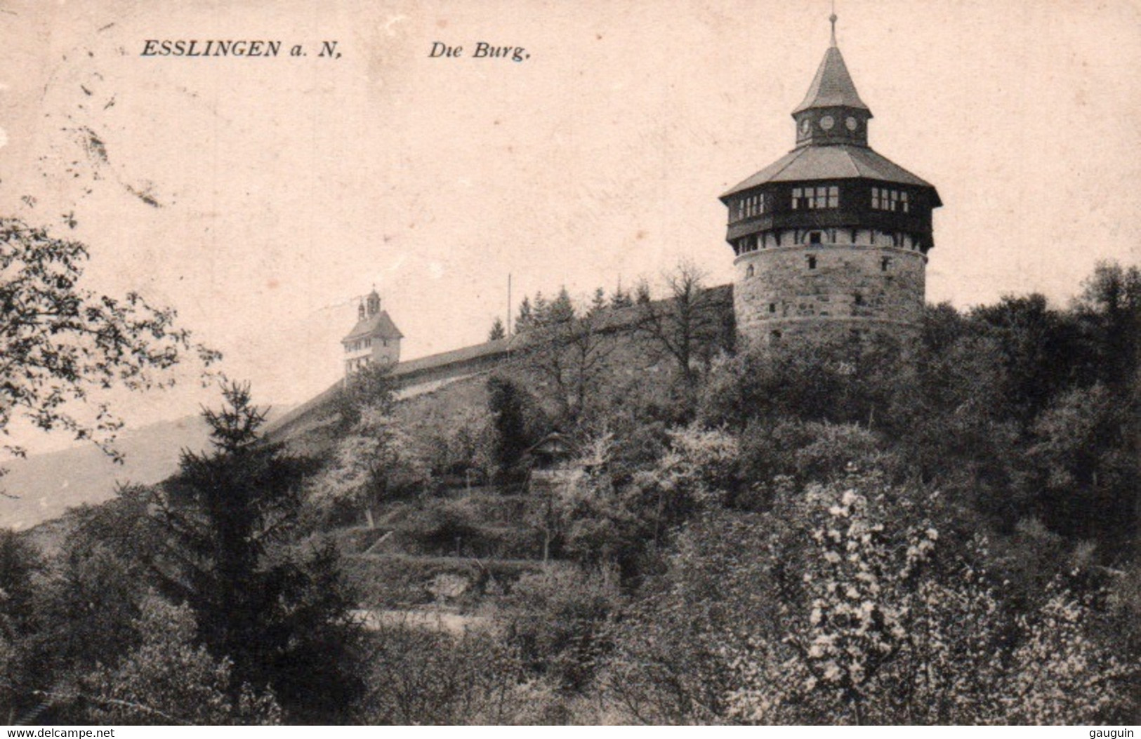 CPA - ESSLINGEN A.N - Die Burg ... - Eislingen