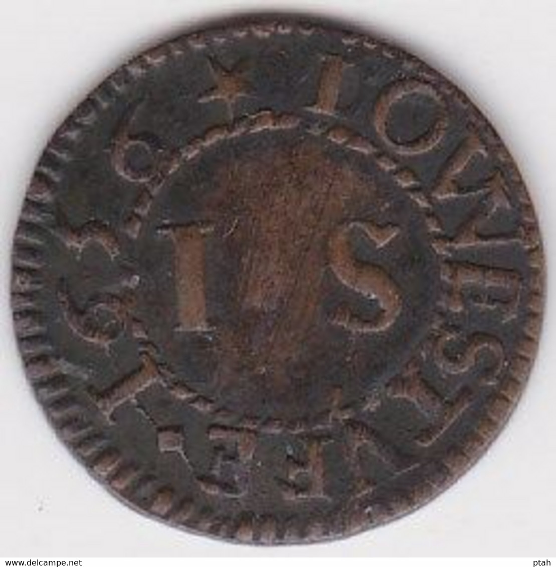 LOWESTOFT, Farthing Token 1656 - Sonstige & Ohne Zuordnung