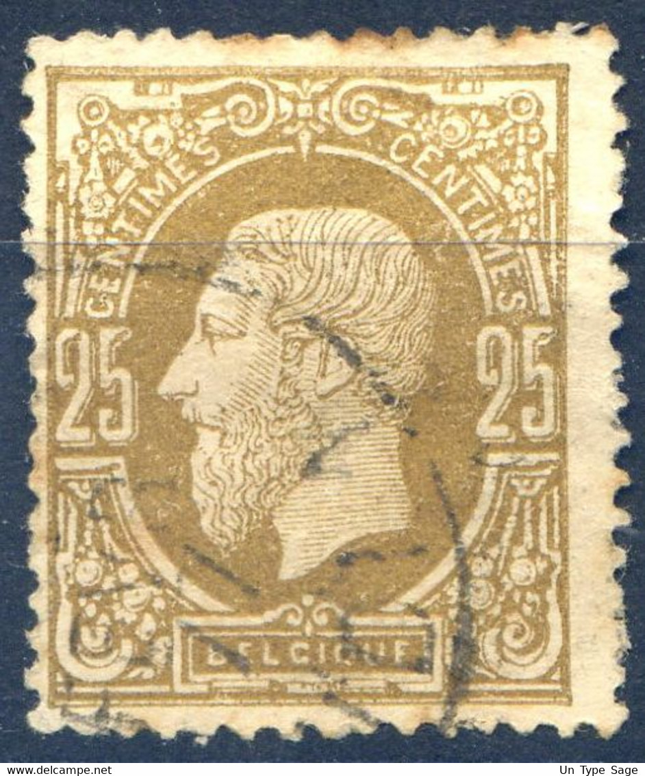 Belgique COB N°32 Cachet FRANCE MIDI 1 - (F2141) - 1869-1883 Leopold II.