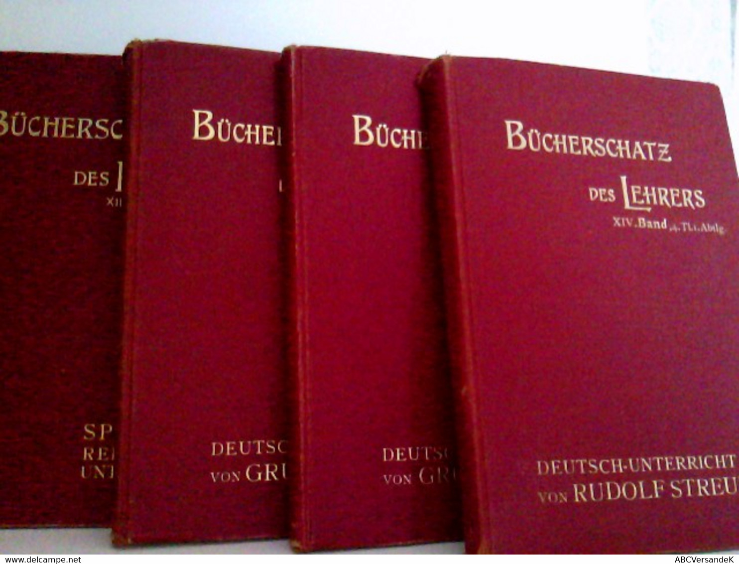 Konvolut Bestehend Aus 4 Bänden Zum Thema: Bücherschatz Des Lehrers.. - Schoolboeken