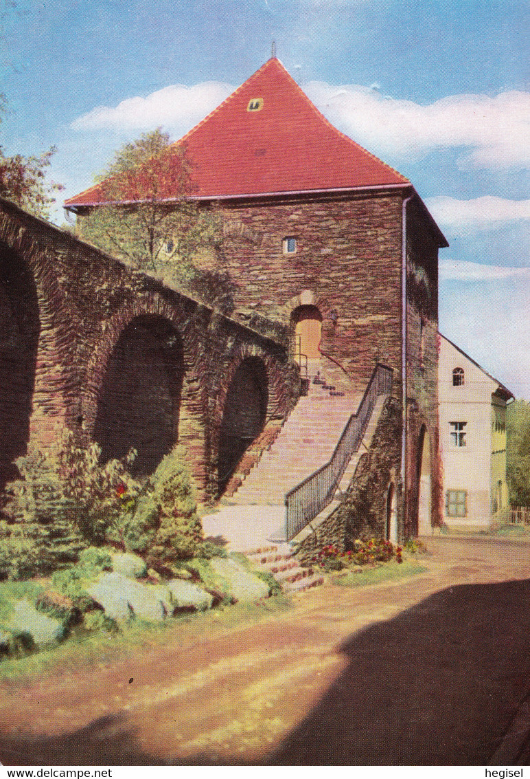 1971, DDR, Marienberg Im Erzgebirge, Zschopauer Tor, Sachsen - Marienberg