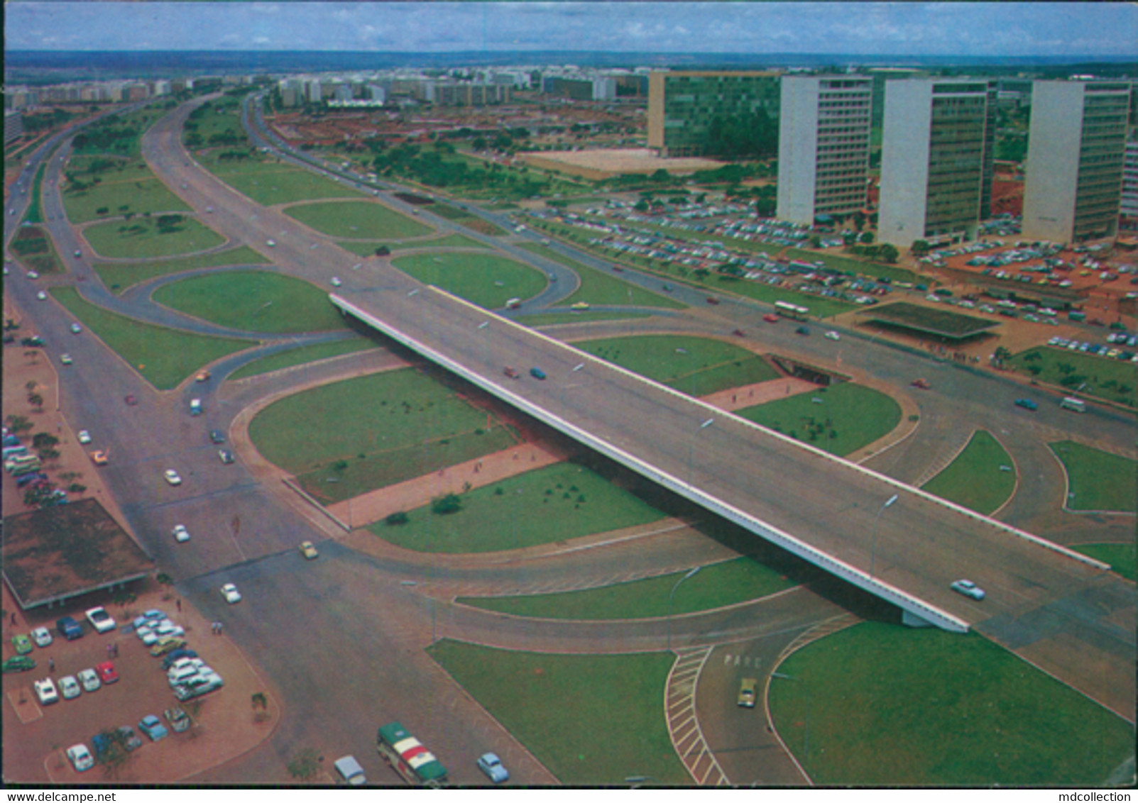 BR BRASILIA / Vista Aerea / CARTE COULEUR - Brasilia