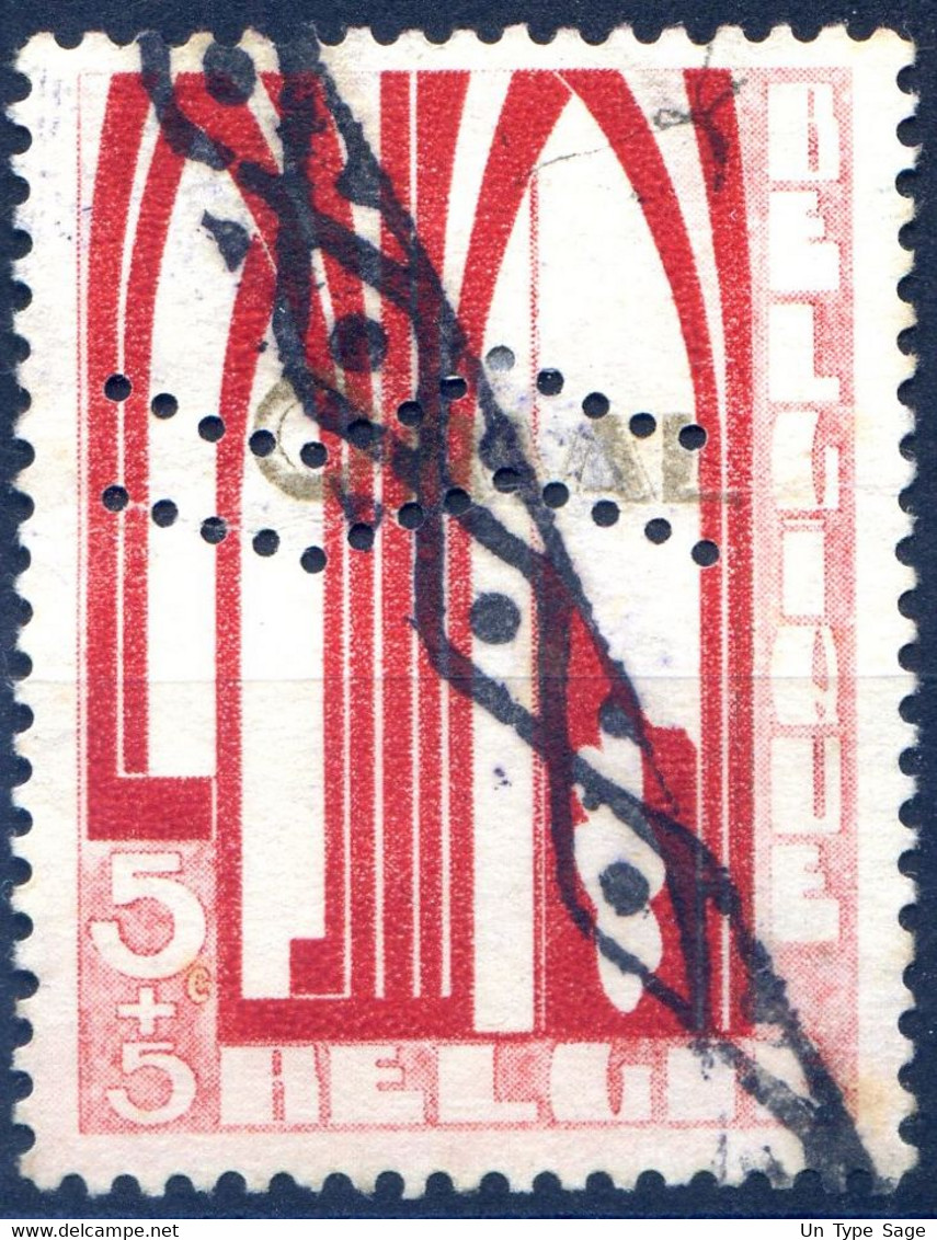 Belgique COB N°258A - Oblitération Roulette - (F2153) - Used Stamps