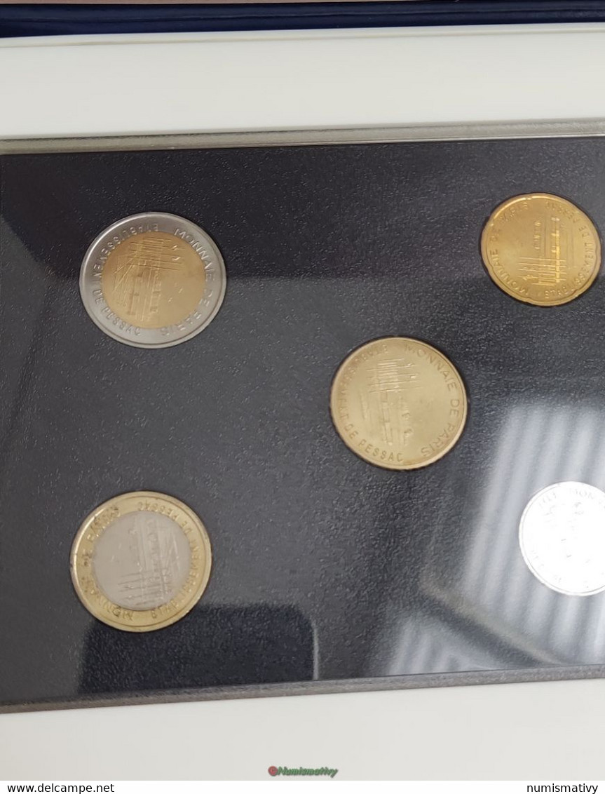 Coffret € Essai De Frappe Monétaires 8 Pièces EURO Monnaie De Paris - Varietà E Curiosità