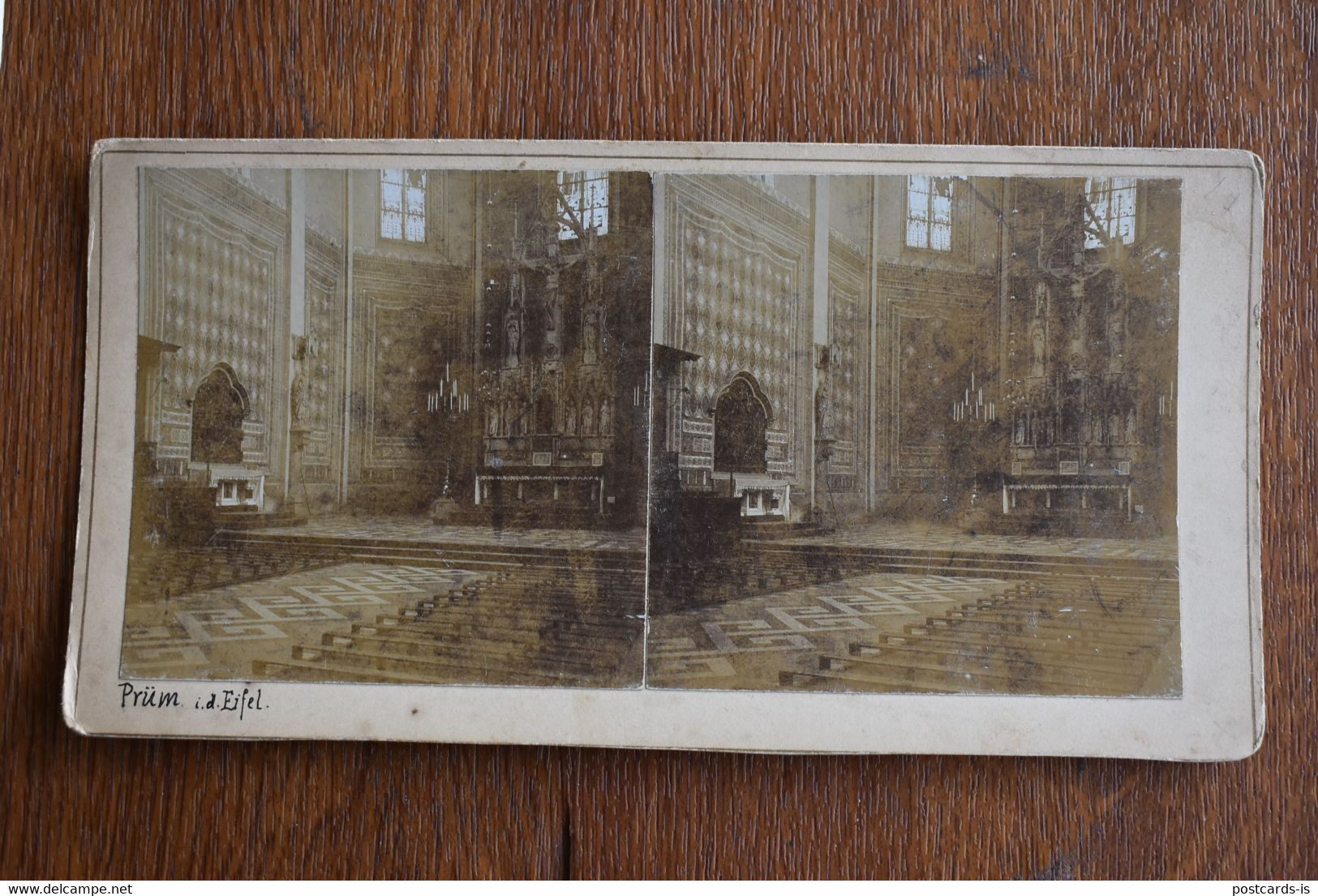 Photo Stereoscopic Stereoscopy Prum Germany - Visionneuses Stéréoscopiques