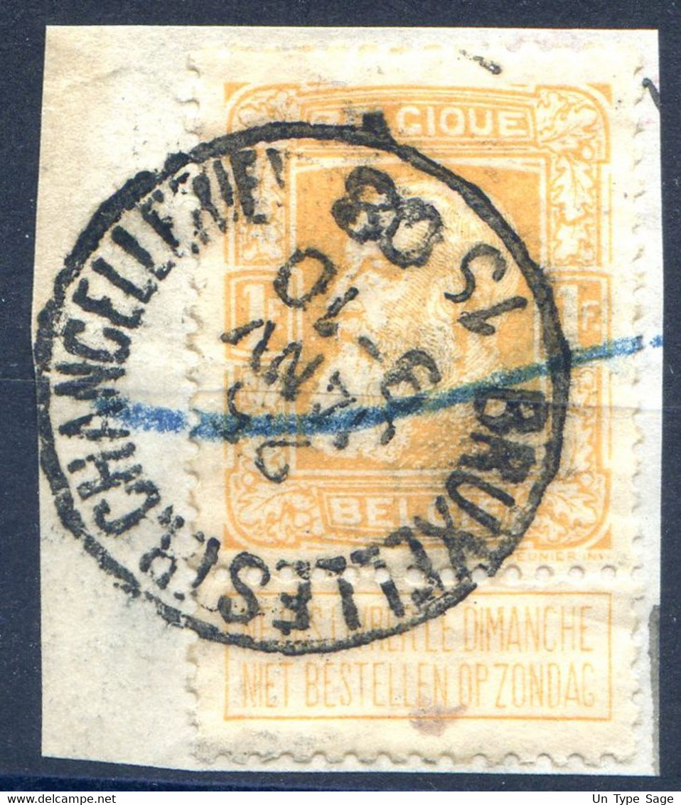 Belgique COB N°79 - Cachet BRUXELLES (R. CHANCELLERIE) - (F2115) - 1905 Barbas Largas