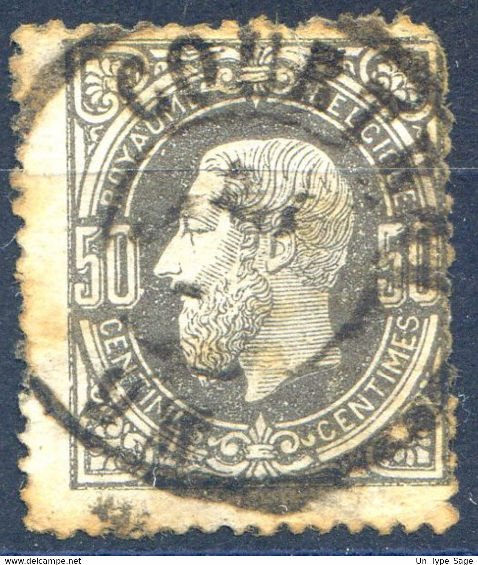 Belgique COB N°35 Cachet COURTRAI - (F2118) - 1869-1883 Leopold II