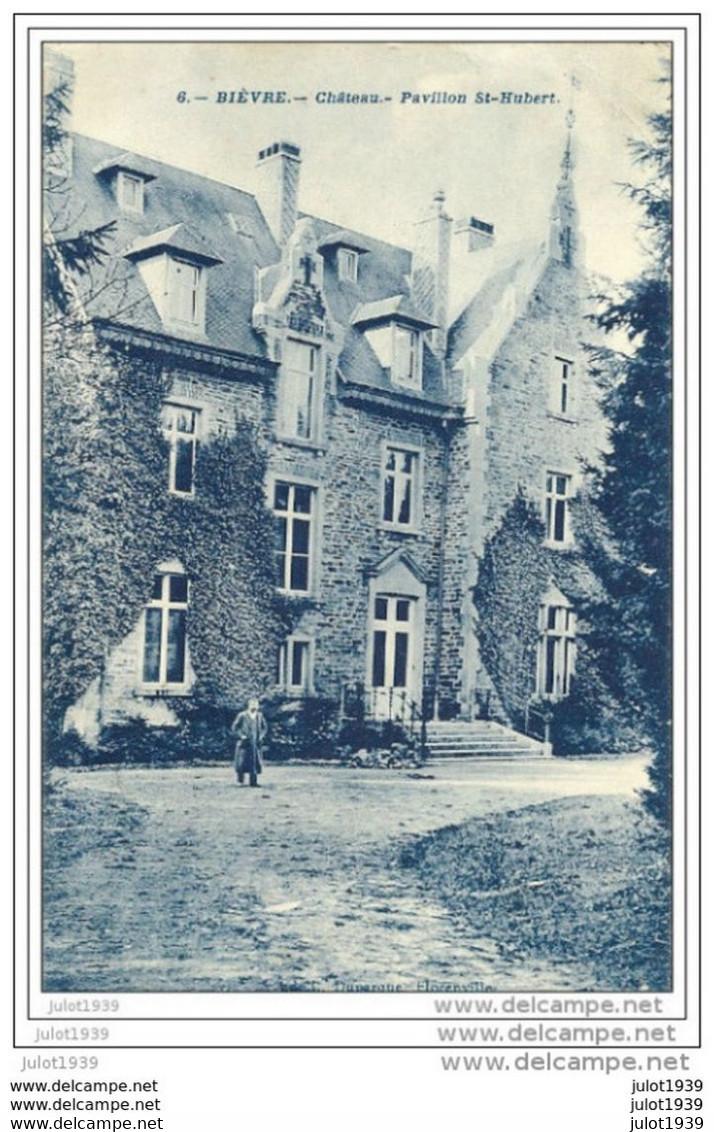 BIEVRE ..-- Château . 1912 Vers PARIS ( Mr Aimé DOUDOUX , Adjudant Garde Républicaine ) . Voir Verso . - Bièvre