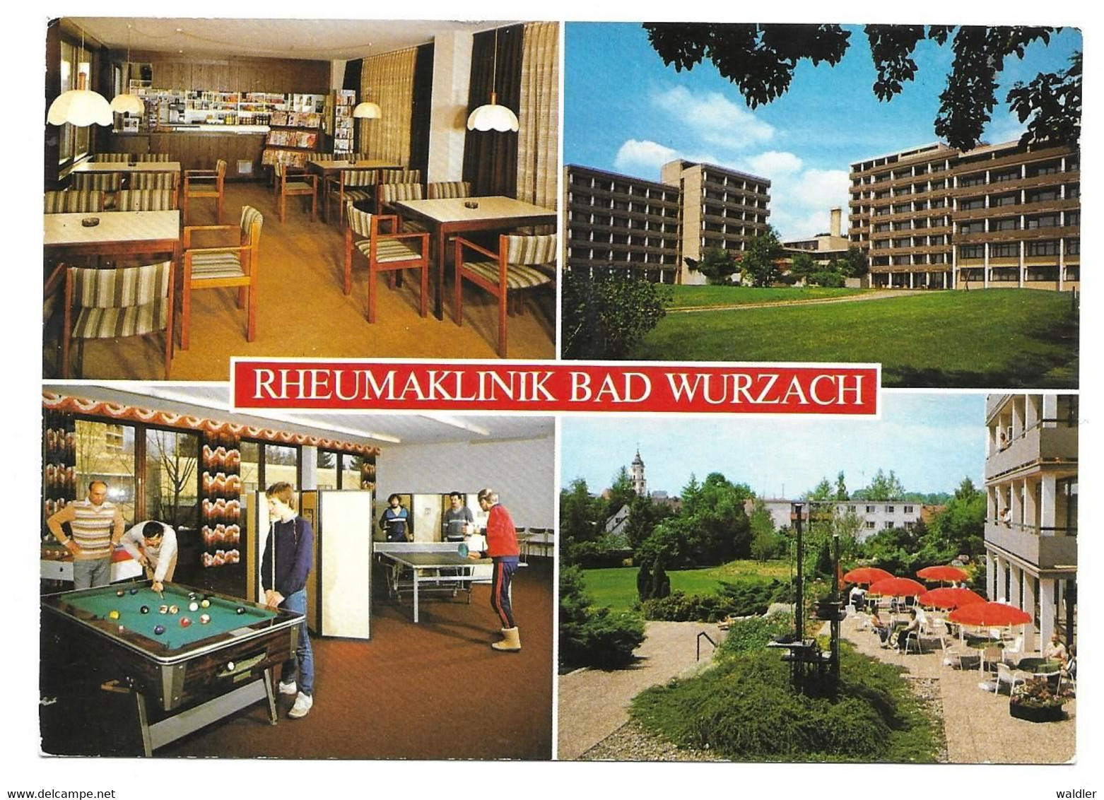 7954  BAD WURZACH - RHEUMAKLINIK - Bad Wurzach