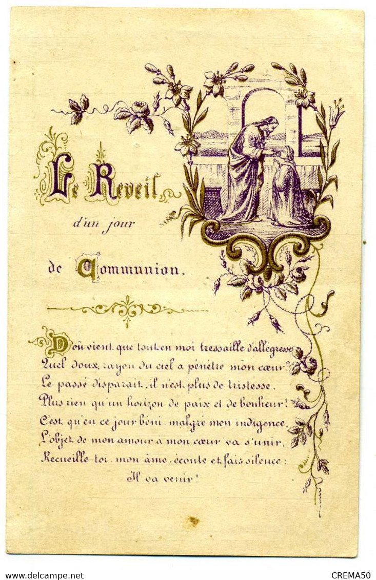 CANIVET - Le Réveil D'un Jour De Communion - Andachtsbilder