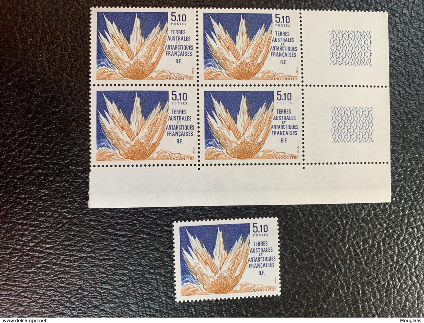 Taaf Timbres / Stamp - Yvert And Tellier N° 153 En Bloc De 4 + 1 - Neufs