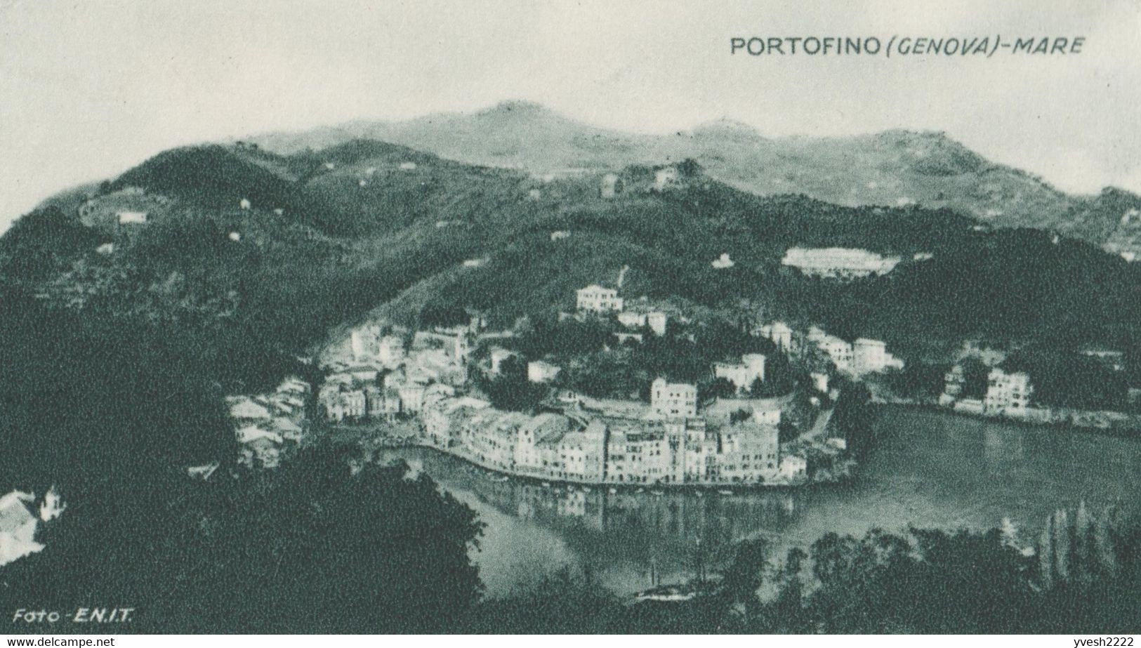 Italie 1936. Entier Postal Touristique Pour L'étranger. Portofino, Genova. Village Entre Mer Et Montagne. Bressanone - Mountains