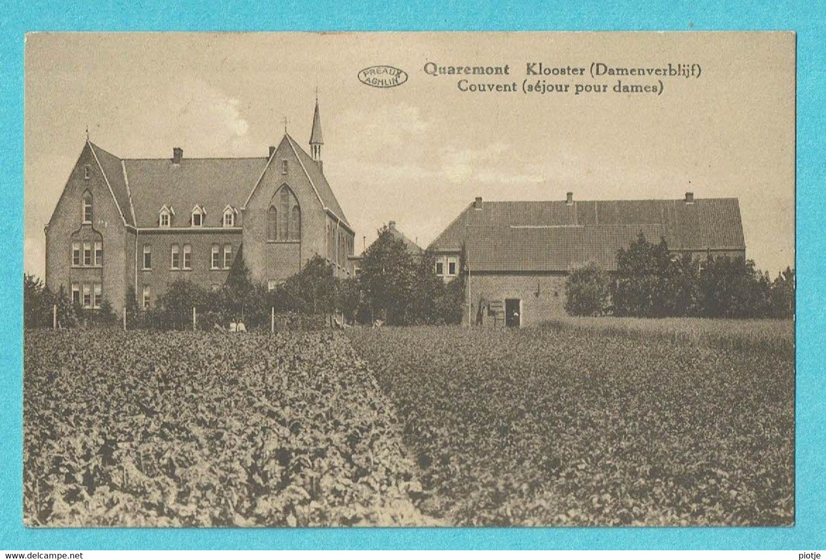 * Quaremont - Kwaremont (Kluisbergen) * (Préaux Ghlin - Uitgave Wwe Vergeynst) Klooster, Couvent, Séjour Dames - Kluisbergen