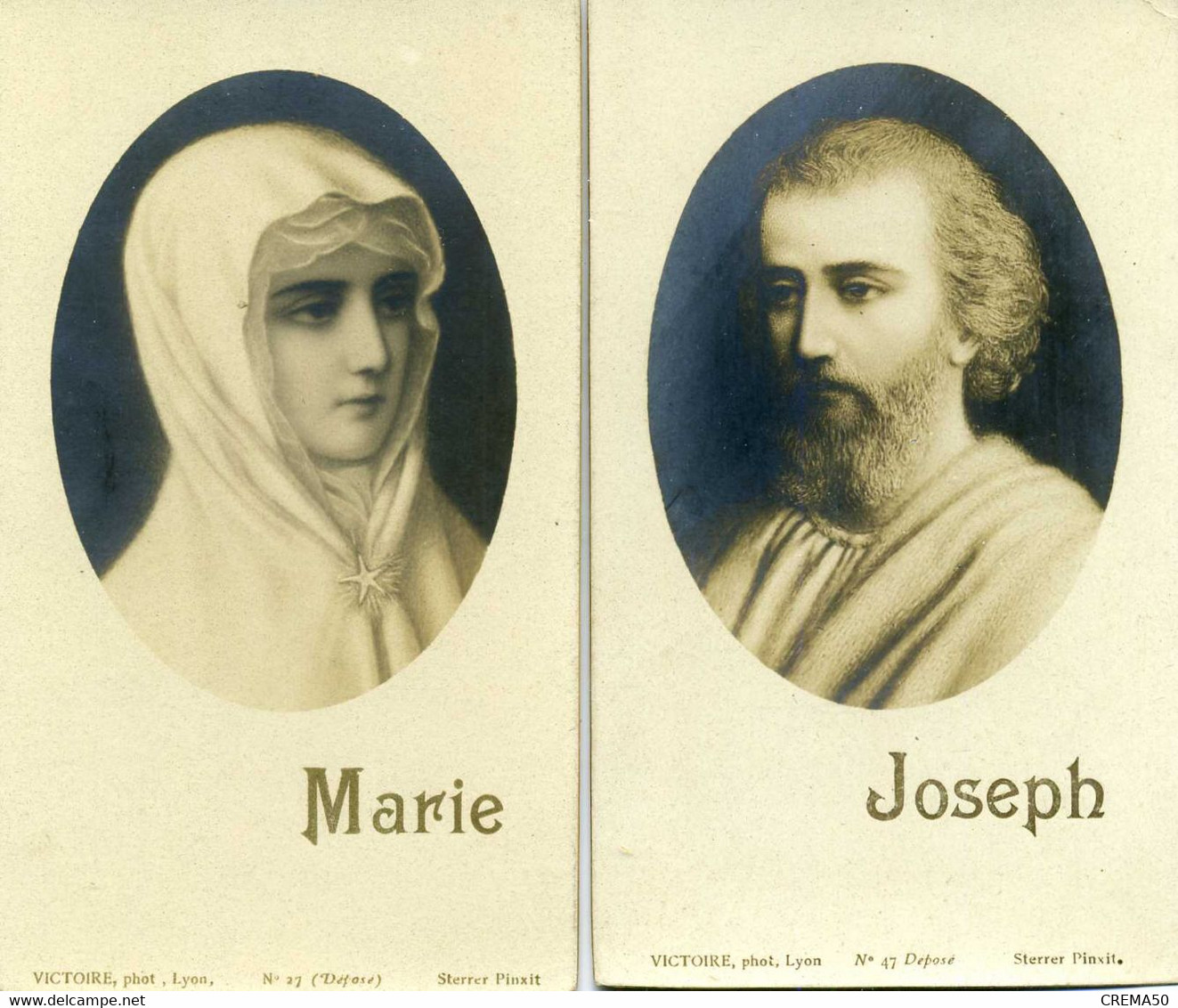 CANIVET - 2 Images - MARIE Et JOSEPH - - Andachtsbilder