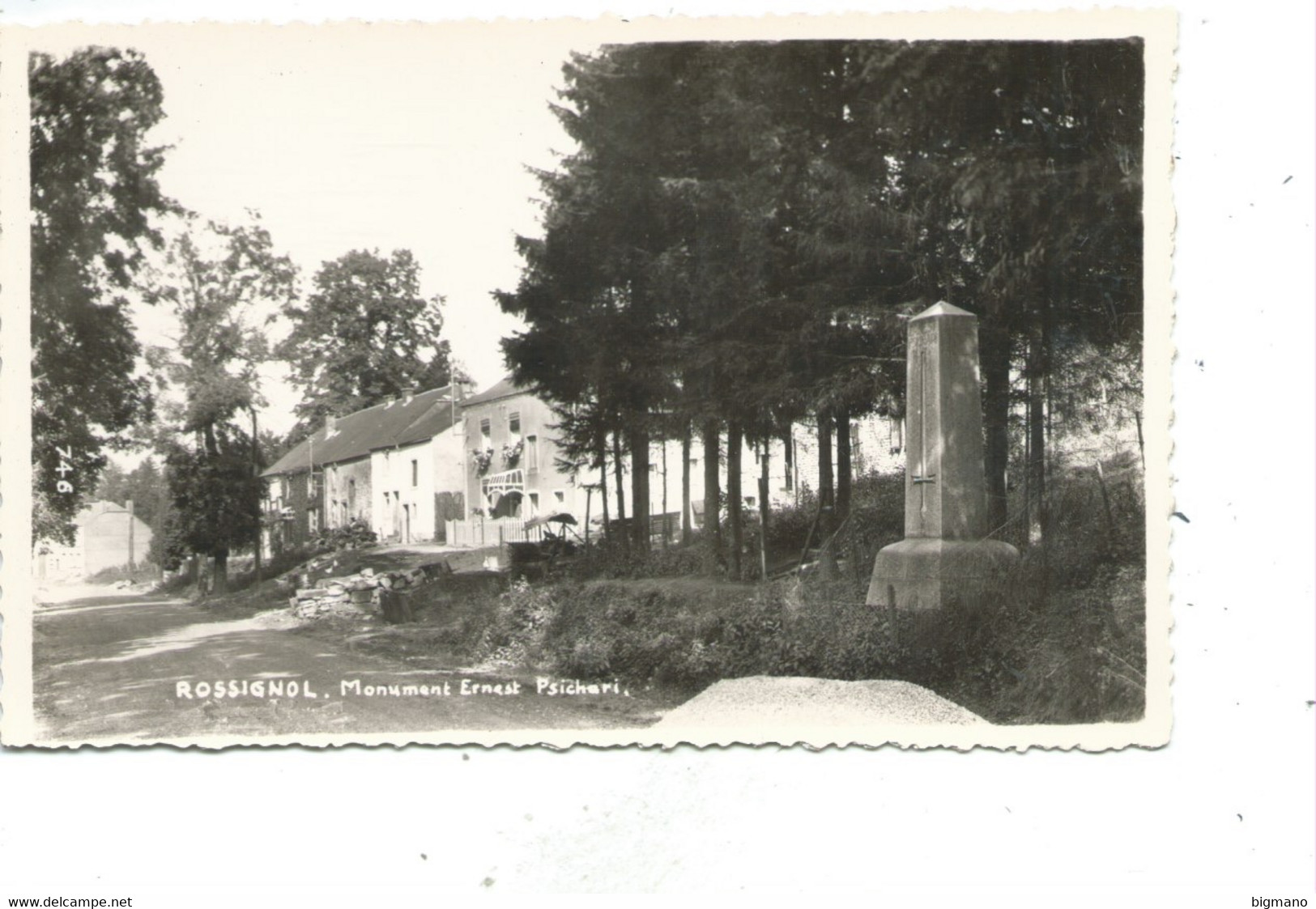 Rossignol Monument  Ernest PSICHARI ( Carte Mosa ) - Tintigny