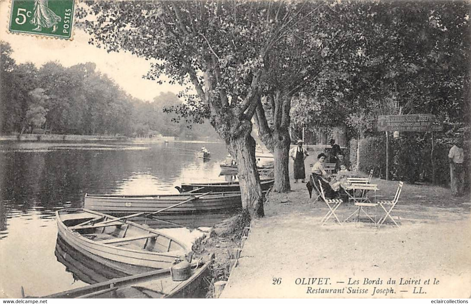 Olivet            45        Bords Du Loiret.  Restaurant Suisse Joseph      (voir Scan) - Otros & Sin Clasificación