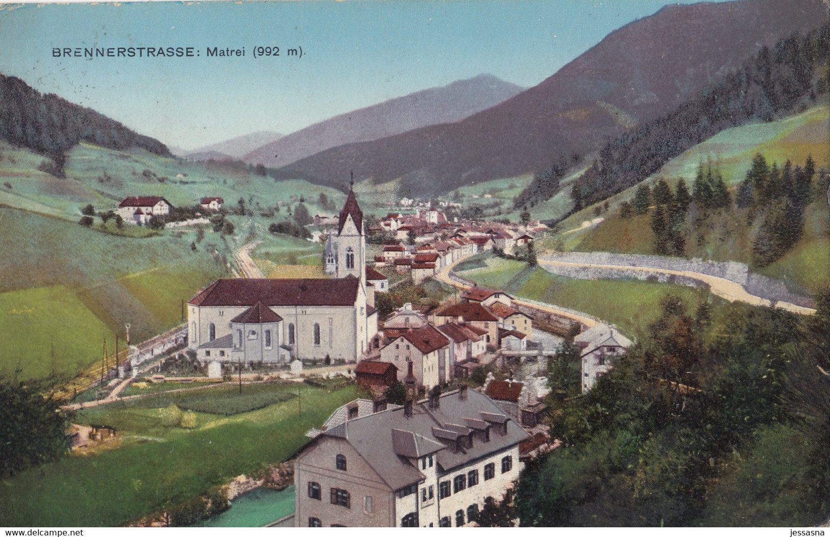 AK - Tirol - Matrei - Ortsansicht - 1913 - Matrei Am Brenner
