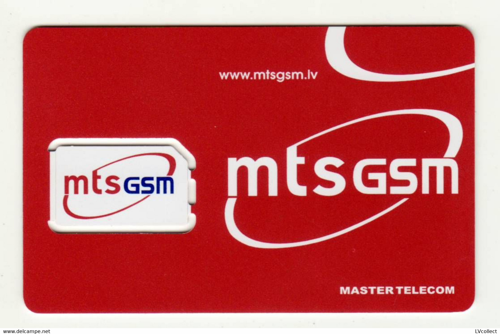 LATVIA Master Telecom(MTS) GSM SIM MINT - Letland