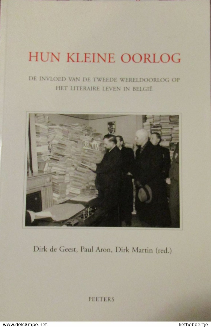 Hun Kleine Oorlog - De Invloed Van De Tweede Wereldoorlog - Weltkrieg 1914-18