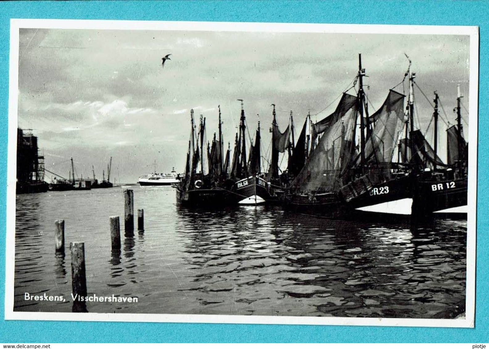 * Breskens (Zeeland - Nederland) * (E 653) Visschershaven, Haven, Port, Harbour, Barques De Peche, Bateau, Boat - Breskens