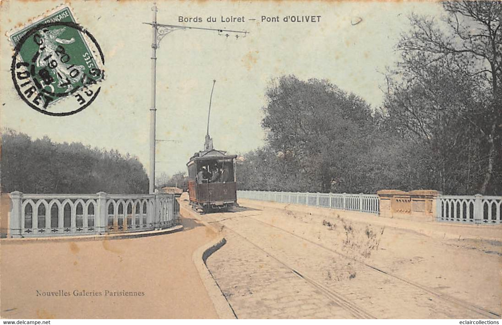 Olivet            45     Bords Du Loiret. Le Pont . Tramway       (voir Scan) - Otros & Sin Clasificación