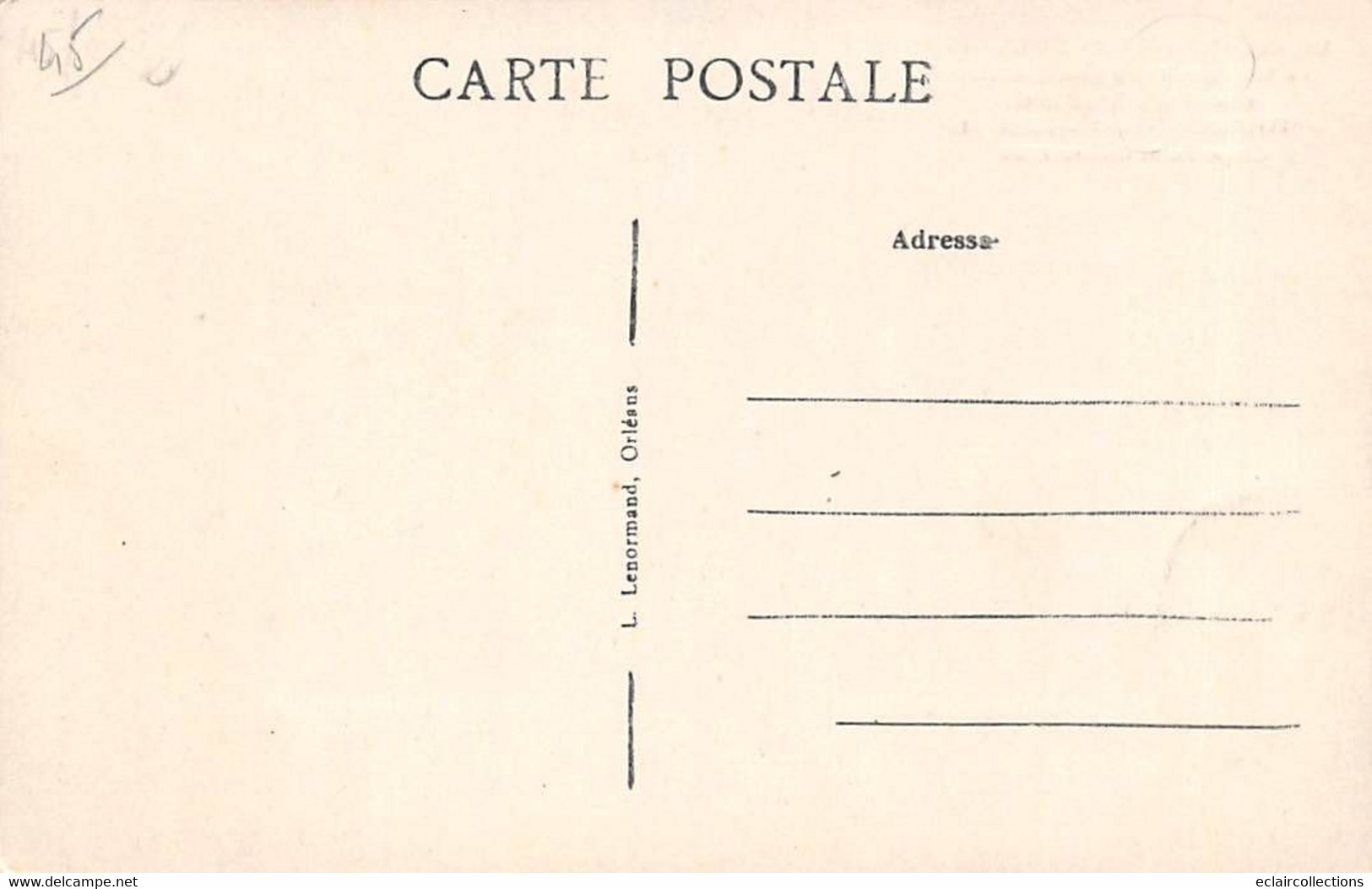 Pithiviers            45       Magasin Boulmier Fabricant De Pâté D'alouettes Et De Produits Au Miel         (voir Scan) - Otros & Sin Clasificación