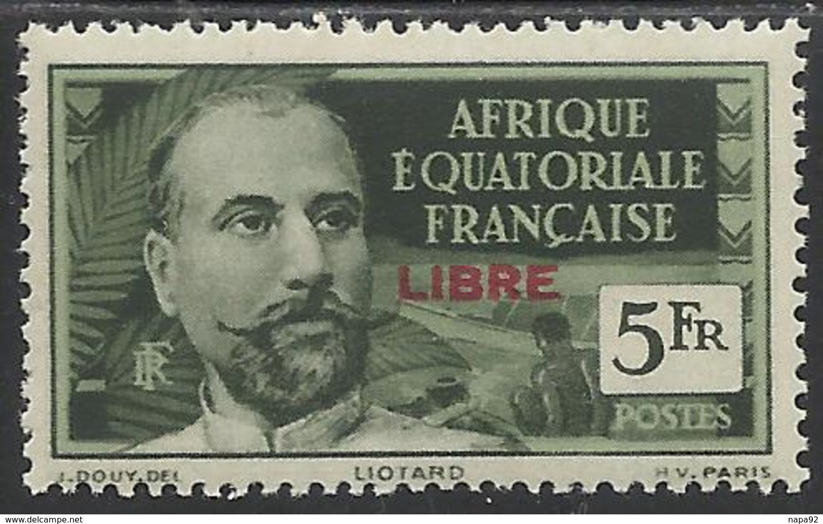 AFRIQUE EQUATORIALE FRANCAISE - AEF - A.E.F. - 1940 - YT 136** - Nuovi