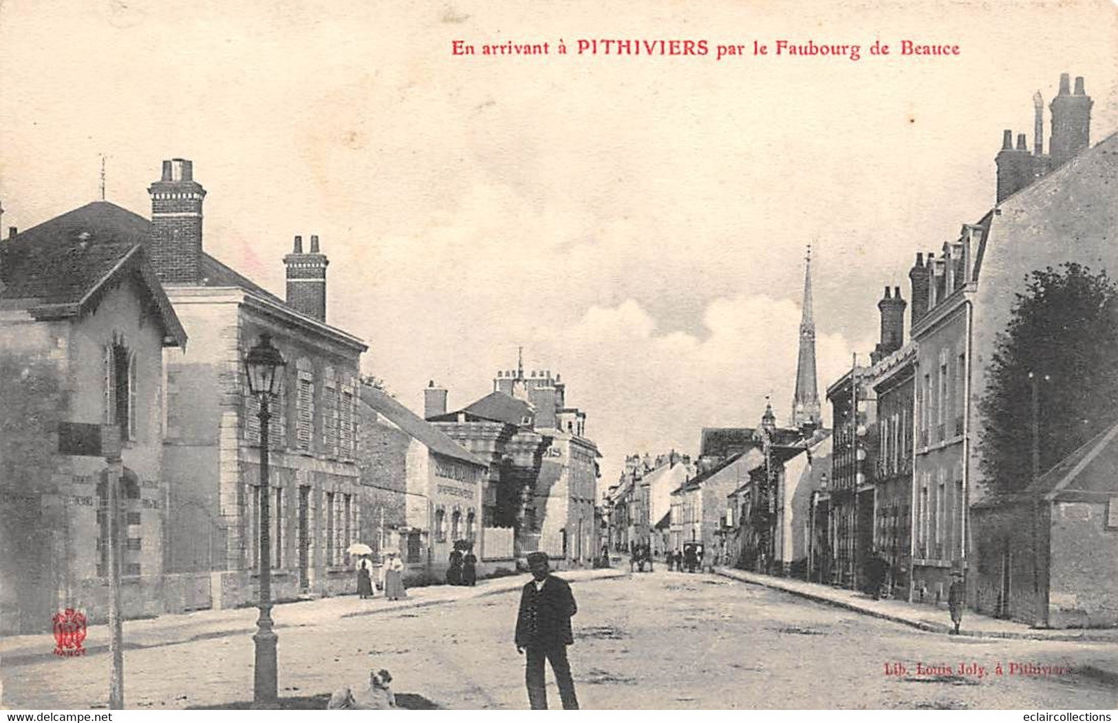 Pithiviers            45       En Arrivant Par Le Faubourg De La Beauce          (voir Scan) - Sonstige & Ohne Zuordnung