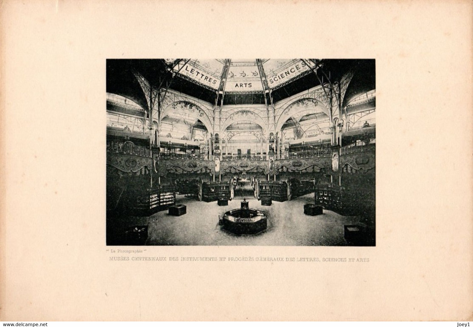 Photo Gravure Exposition Universelle 1900,musée Centenaux Des Instruments Et Procédés Généraux. - Non Classificati