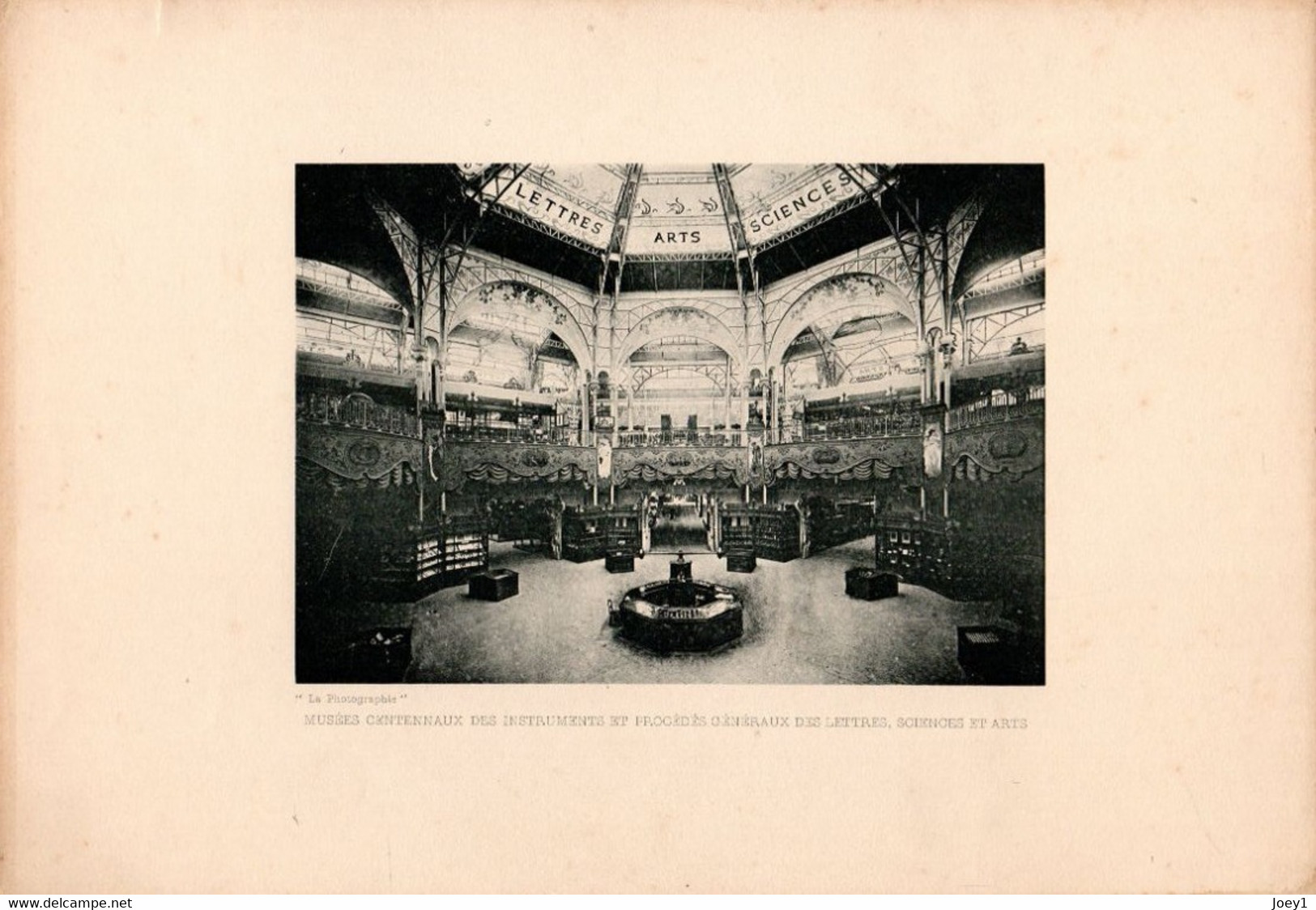 Photo Gravure Exposition Universelle 1900,musée Centenaux Des Instruments Et Procédés Généraux. - Non Classés