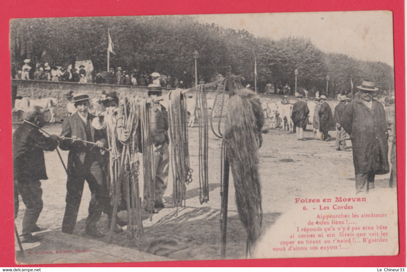 58 - MORVAN --Un Jour De Foire--les Cordes----aippeurchez Les Amateurs De Bons Liens... - Kirmes