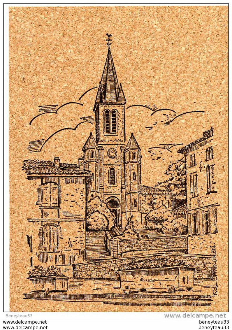 CP LIÈGE (Réf : O 809) SALVAGNAC (81 TARN) L'Église - Salvagnac