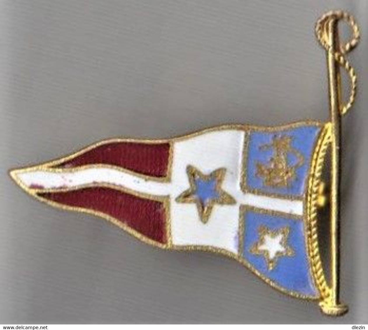 Non-identifié Genre Fanion. SM. Insigne De Boutonnière. - Hueste