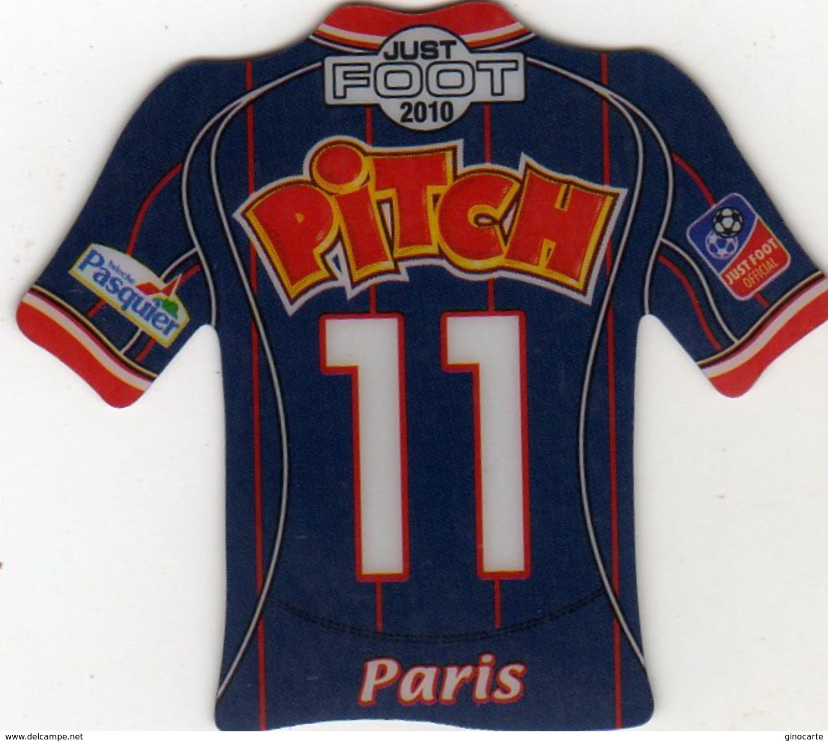 Magnet Magnets Maillot De Football Pitch Paris Psg 2010 - Deportes