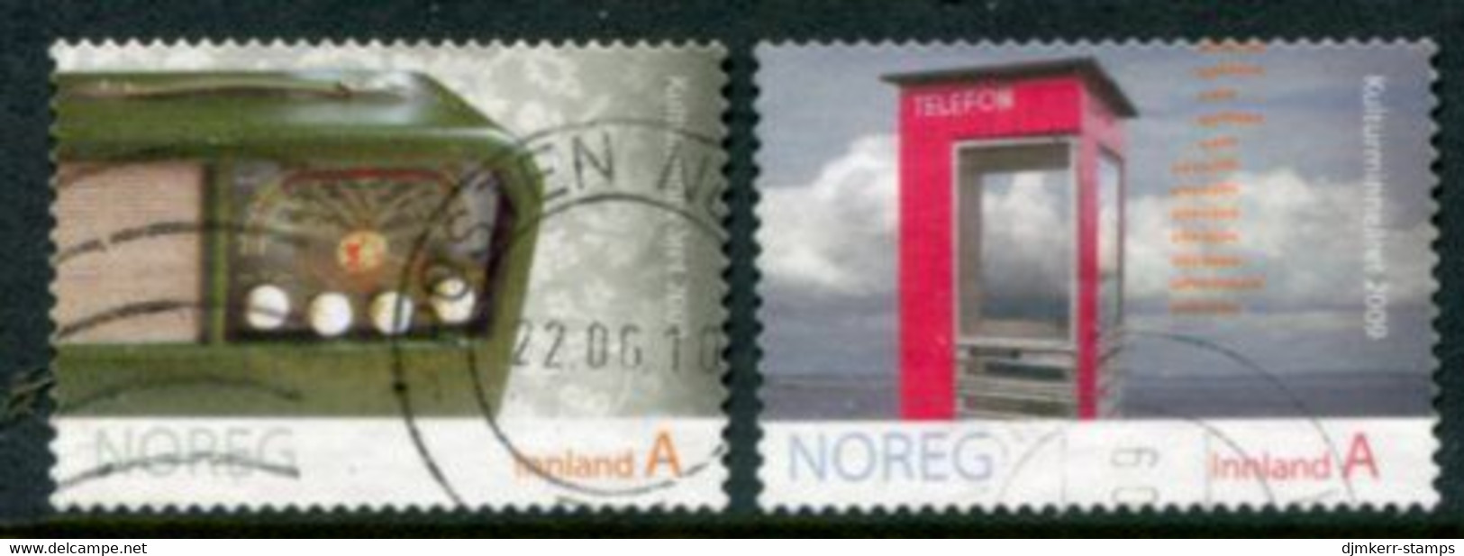 NORWAY 2009 Cultural Monuments Used.  Michel 1691-92 - Usados