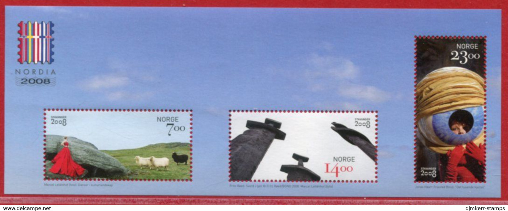 NORWAY 2008 Stavanger: European Capital Of Culture Block MNH / **.  Michel Block 36 - Unused Stamps