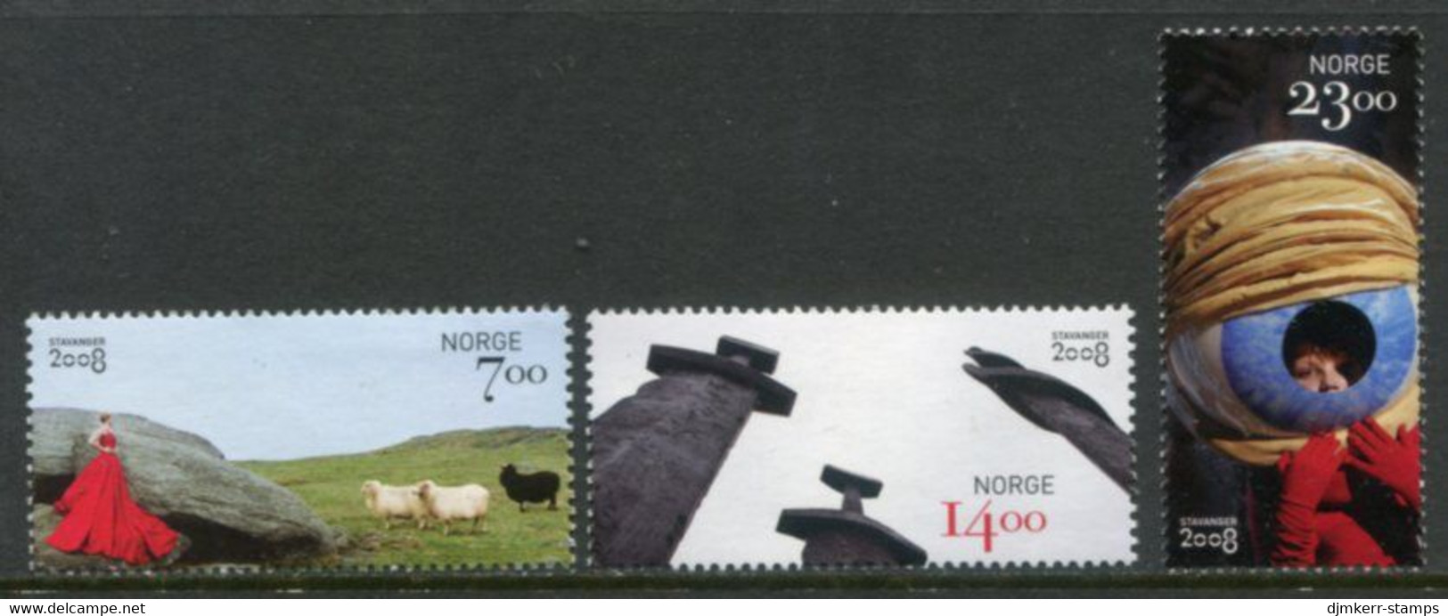 NORWAY 2008 Stavanger: European Capital Of Culture  MNH / **.  Michel 1659-61 - Unused Stamps