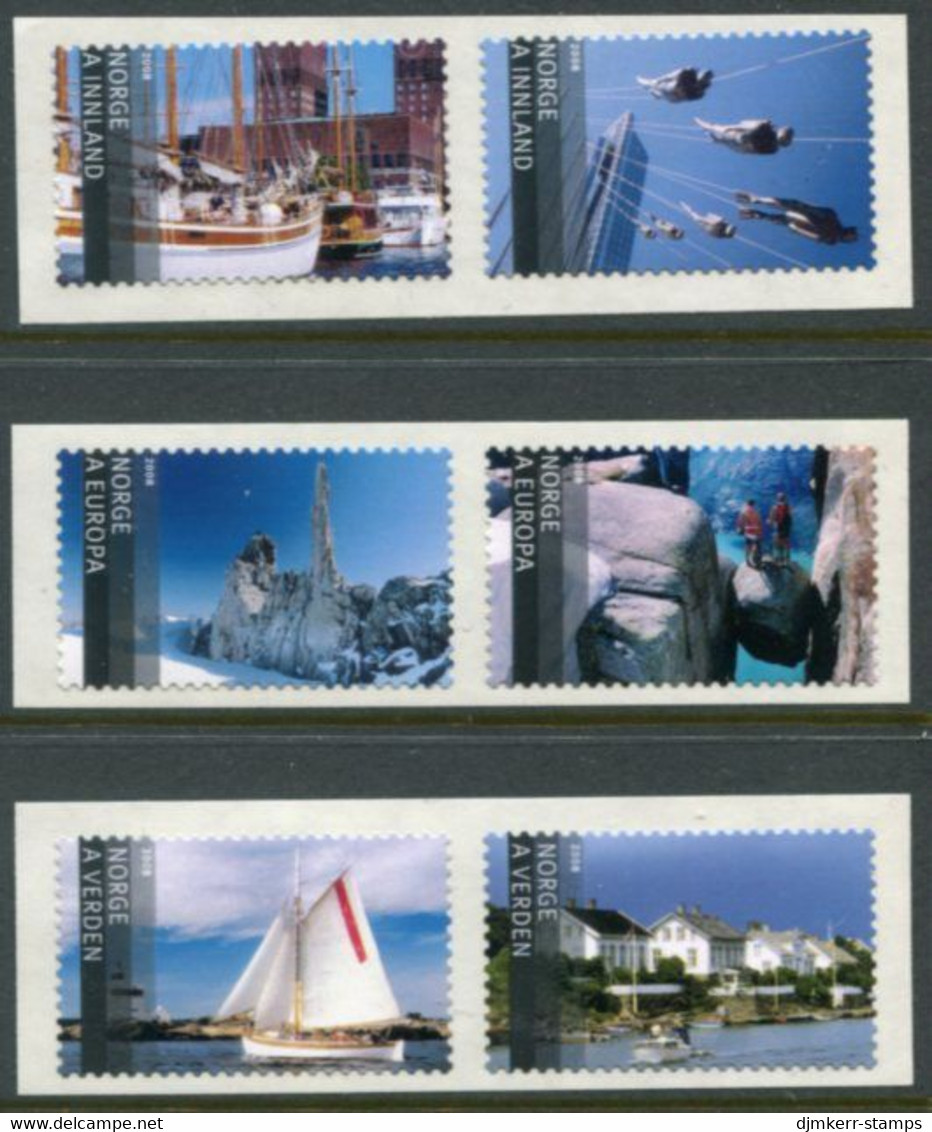 NORWAY 2008 Tourism  MNH / **.  Michel 1649-54 - Unused Stamps