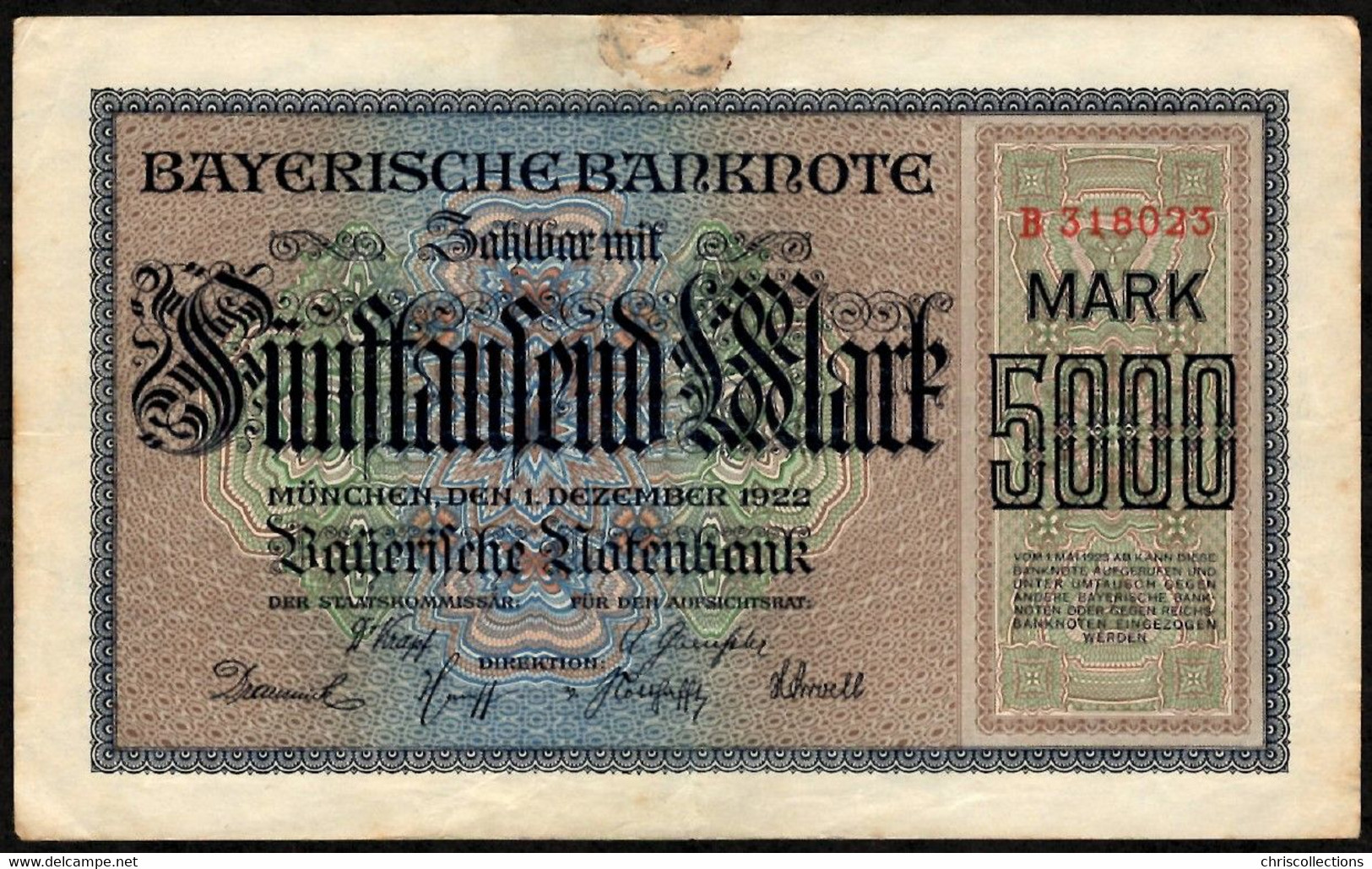 ALLEMAGNE - Lot De 5 Billets ALLEMAGNE - [11] Emissioni Locali