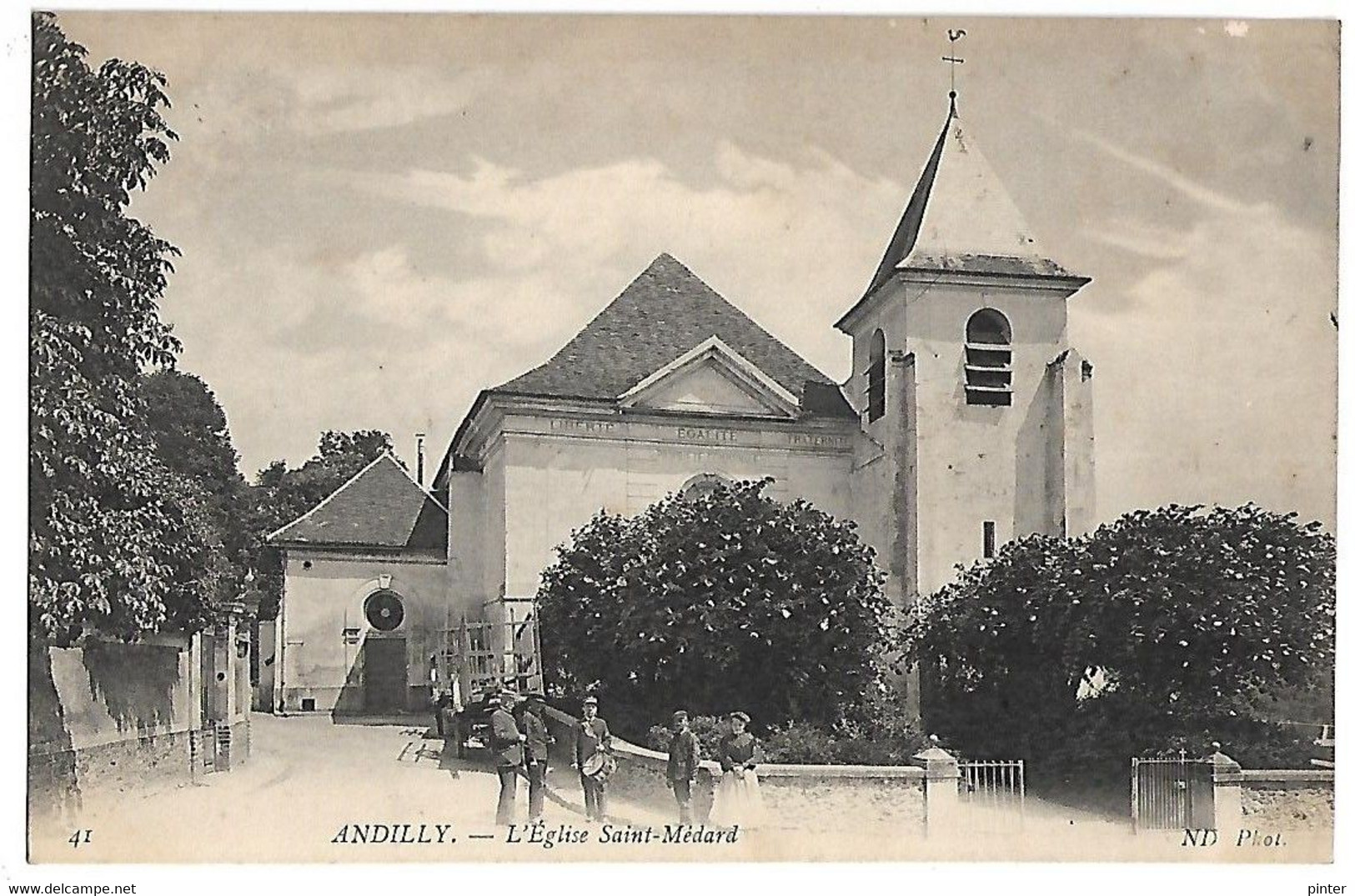 ANDILLY - L'Eglise Saint Médard - Andilly