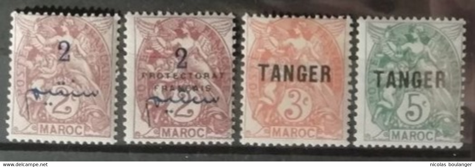 Maroc 1911-24 / Yvert N°26 + 38 + 82-83 / ** - Unused Stamps