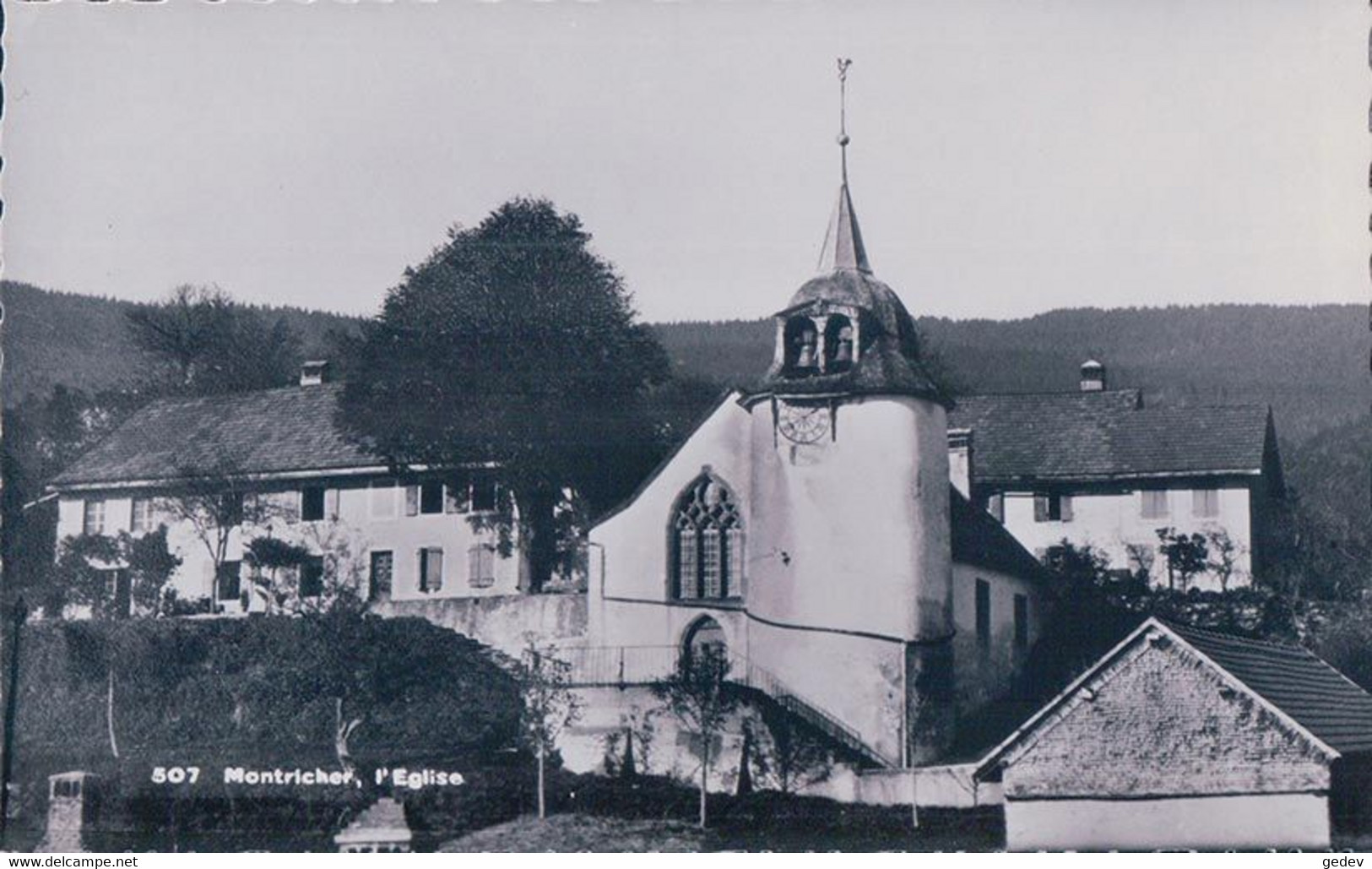 Montricher VD, L'Eglise (507) - Montricher