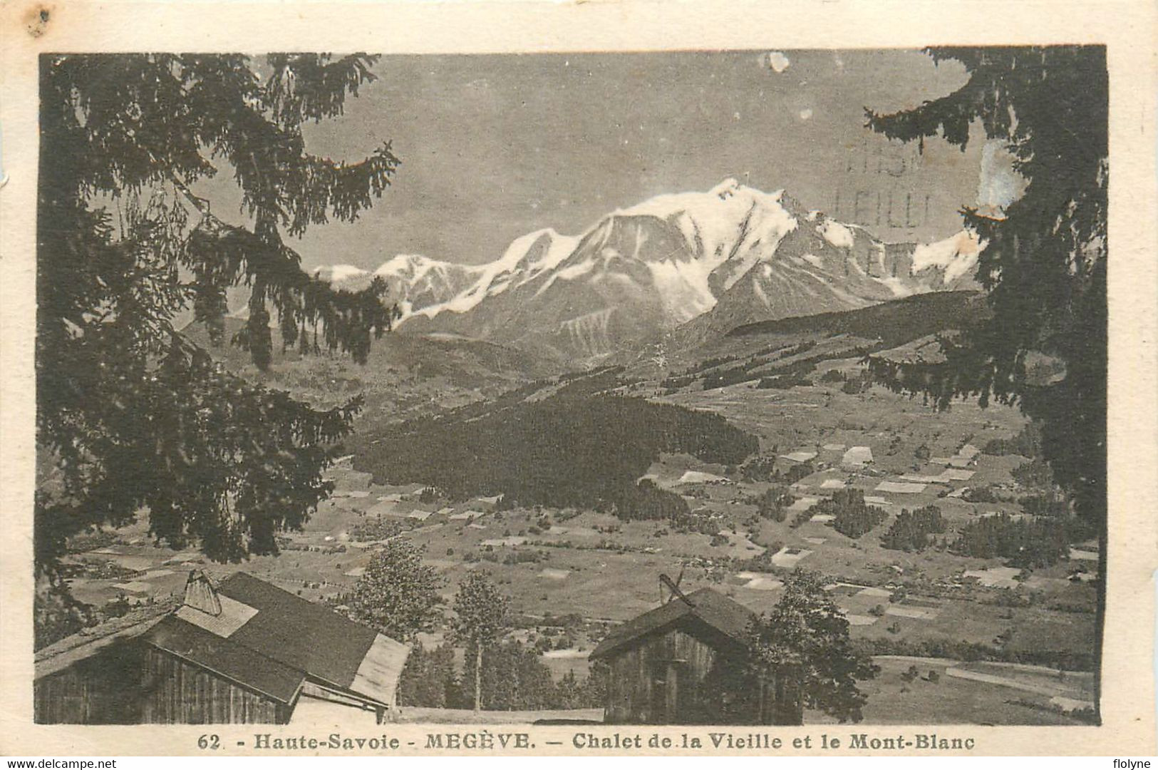 Megève - Le Chalet De La Vieille Et Le Mont Blanc - Megève