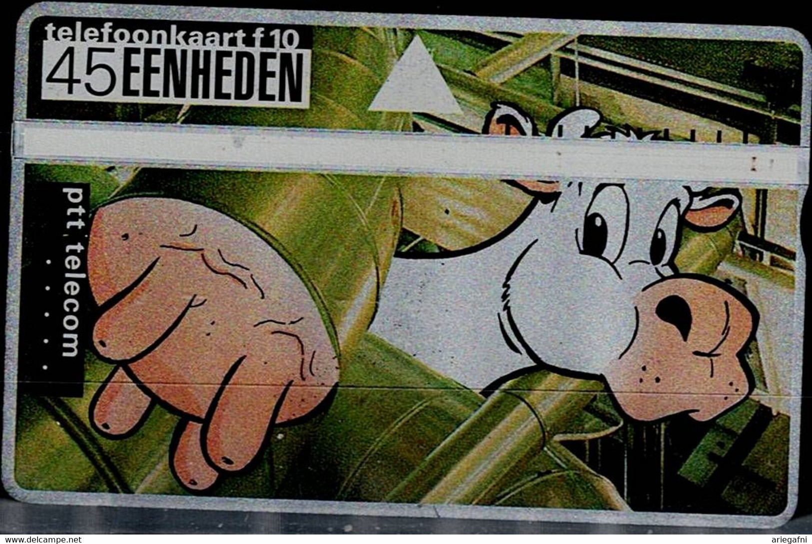 NETHERLANDS 1995 PHONECARD LOTS OF COWS, LOTS OF WORK USED VF!! - Public