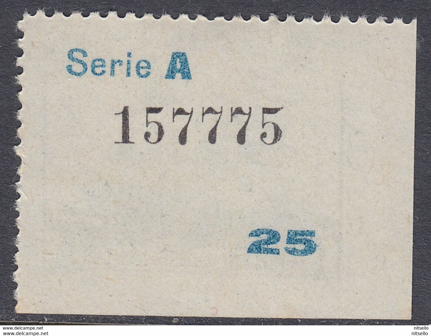 LOTE 2112E  ///   (C105)  ESPAÑA GUERRA CIVIL  MADRID Nº 71. CAT.FESOFI/SOFIMA CON NUMERO AL DORSO - Spanish Civil War Labels